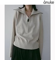 anuke ����̡���  Zip Rib Knit 62610504  /����󥻥������Բľ���  �������ˤ�15���ޤ�¨��ȯ��(���˰ʳ�)��