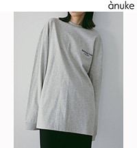 anuke ����̡���  Logo Long T-Shirts 62610623  /����󥻥������Բľ��� �������ˤ�15���ޤ�¨��ȯ��(���˰ʳ�)��