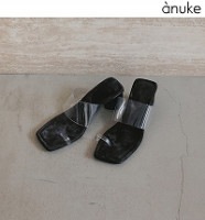 ͽʡanuke ̡  Square Clear Sandals 62611019 34ͽ /󥻥Բľ