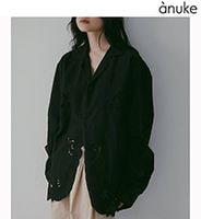 ��SOLD OUT��anuke ����̡���  Cutwork Opencollar Shirts 62610418  /����󥻥������Բľ��� �������ˤ�15���ޤ�¨��ȯ��(���˰ʳ�)��