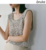 ��5���ָ���10%OFF 5/18(��)�ޤǡ�anuke ����̡���  Mixyarn Knit Vest 62610519  /����󥻥������Բľ��� �������ˤ�15���ޤ�¨��ȯ��(���˰ʳ�)��