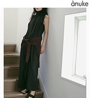 ��SALE50%OFF��anuke ����̡���  Highneck Sleeveless Onepiece 62610314 /����󥻥������Բľ��� �������ˤ�15���ޤ�¨��ȯ��(���˰ʳ�)��