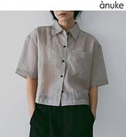 anuke ����̡���  Sheer Halfsleeve Shirts 62610420  /����󥻥������Բľ��� �������ˤ�15���ޤ�¨��ȯ��(���˰ʳ�)��