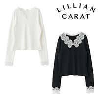 LILLIAN CARAT ��ꥢ�󥫥�å�  �졼���ǥ�����ȥåץ� 46121535  �ͥ��ݥ�����̵�� /����󥻥������Բľ��� �������ˤ�15���ޤ�¨��ȯ��(���˰ʳ�)��