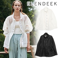 �ڴ��ָ���10%OFF�ۡ�ͽ���ʡ�ELENDEEK �����ǥ�����  MESH BONDING DRAWSTRING JK ��å���ܥ�ǥ��󥰥ɥ����ȥ�󥰥��㥱�å� 512620200601 3������4����/����󥻥������Բľ��� 