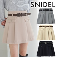 �ڴ��ָ���10%OFF��SNIDEL ���ʥ��ǥ�  �٥���դ��ץ꡼�ĥߥ˥������� SWFS261237  /����󥻥������Բľ��� �������ˤ�15���ޤ�¨��ȯ��(���˰ʳ�)��