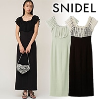 �ڴ��ָ���15%OFF��SNIDEL ���ʥ��ǥ�  ���������㥶���ɥå��󥰥��ԡ��� SWFO261144  /����󥻥������Բľ��� �������ˤ�15���ޤ�¨��ȯ��(���˰ʳ�)��