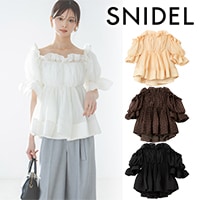 �ڴ��ָ���10%OFF�ۡ�ͽ���ʡ�SNIDEL ���ʥ��ǥ�  �ܥ�塼�८�㥶���ե�����˥å� SWFB261250 3������4��������ͽ�� /����󥻥������Բľ���