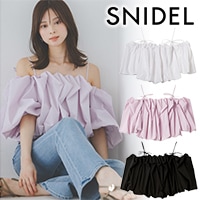 �ڴ��ָ���10%OFF��SNIDEL ���ʥ��ǥ�  ���ե���륿�å��Х롼��֥饦�� SWFB261168  /����󥻥������Բľ��� �������ˤ�15���ޤ�¨��ȯ��(���˰ʳ�)��