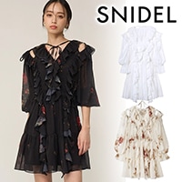 �ڴ��ָ���10%OFF��SNIDEL ���ʥ��ǥ�  �ե�����˥å� SWFB261181  /����󥻥������Բľ��� �������ˤ�15���ޤ�¨��ȯ��(���˰ʳ�)��