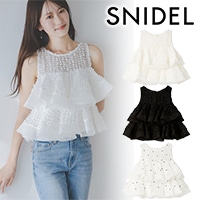 �ڴ��ָ���10%OFF��SNIDEL ���ʥ��ǥ�  ��åե른�㥬���ɥܥ�塼��֥饦�� SWFB261175  /����󥻥������Բľ��� �������ˤ�15���ޤ�¨��ȯ��(���˰ʳ�)��