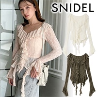 �ڴ��ָ���10%OFF��SNIDEL ���ʥ��ǥ�  ���åȥ졼���ե��ץ륪���С� SWCT261210  /����󥻥������Բľ��� �������ˤ�15���ޤ�¨��ȯ��(���˰ʳ�)��
