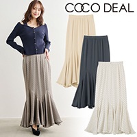 COCODEAL ココディール ヘムフリルマーメイドスカート 76117117