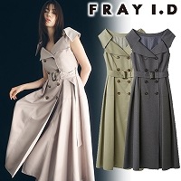 SALE50%OFF】FRAY I.D フレイアイディー トレンチディテールワンピース