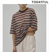 ��ͽ���ʡ�TODAYFUL �ȥ��ǥ��ե�  Sheer Border T-shirt 12610629 7����8�������ͽ�� �ͥ��ݥ�����̵�� /����󥻥������Բľ���