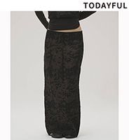 ��ͽ���ʡ�TODAYFUL �ȥ��ǥ��ե�   Jacquard Knit Skirt 12610810 7����8�������ͽ�� /����󥻥������Բľ���