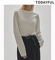 TODAYFUL �ȥ��ǥ��ե�  Cotton Useful  Long T-shirts 12620605  /����󥻥������Բľ��ʡ������ˤ�15���ޤ�¨��ȯ��(���˰ʳ�)��