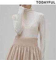 TODAYFUL �ȥ��ǥ��ե� Soft Fraise Turtleneck Tops 12620602 �ͥ��ݥ�����̵�� /����󥻥������Բľ��ʡ������ˤ�15���ޤ�¨��ȯ��(���˰ʳ�)��
