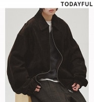 ��ͽ���ʡ�TODAYFUL �ȥ��ǥ��ե�  Suede Zip Blouson 12620204 9�����10��������ͽ�� /����󥻥������Բľ���