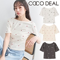 COCODEAL ココディール エンブロイダリーリボンキャミソール 76318459