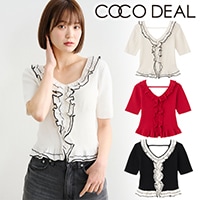 ��SALE50%OFF��COCODEAL �����ǥ����� V�ͥå��ե��˥å� 76231290  /����󥻥������Բľ��� �������ˤ�15���ޤ�¨��ȯ��(���˰ʳ�)��