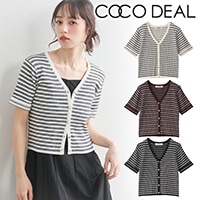 COCODEAL ココディール ポケットディティールコンパクトニット