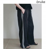 �ڴ��ָ���ݥ����5%��3/8(��)23:59�ޤǡۡ�ͽ���ʡ�anuke ����̡���  Velour Track Pants 62620704 8������9��������ͽ�� /����󥻥������Բľ���