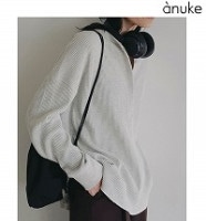 ��ͽ���ʡ�anuke ����̡���  Waffle Loose Henleytops 62620605 8������9��������ͽ�� /����󥻥������Բľ���