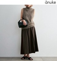 ��ͽ���ʡ�anuke ����̡���  Stripe Pleats Skirt 62620804 9����10�������ͽ�� /����󥻥������Բľ���