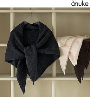 ��ͽ���ʡ�anuke ����̡���  Knit Triangle Scarf 62621013 9�����10��������ͽ�� /����󥻥������Բľ���