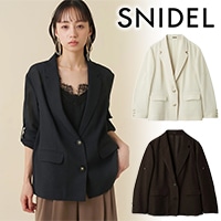 �ڴ��ָ���10%OFF�ۡ�ͽ���ʡ�SNIDEL ���ʥ��ǥ�  ���󥰥�֥쥹�ȥơ��顼�ɥ��㥱�å� SWFJ262115 6������7��������ͽ�� /����󥻥������Բľ���