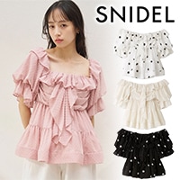 ��SALE20%OFF��SNIDEL ���ʥ��ǥ�  ���ե����ܥ�塼��ե��֥饦�� SWFB262017 /����󥻥������Բľ��ʡ������ˤ�15���ޤ�¨��ȯ��(���˰ʳ�)��