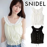 �ڴ��ָ���10%OFF��SNIDEL ���ʥ��ǥ�  �����åץɥե��֥饦�� SWFB262024 /����󥻥������Բľ��� �������ˤ�15���ޤ�¨��ȯ��(���˰ʳ�)��