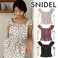 ��SOLD OUT�ۡڴ��ָ���10%OFF��SNIDEL ���ʥ��ǥ�  Sustainable�ե롼�ĥץ��ȥ��㡼��󥰥֥饦�� SWFB262085  /����󥻥������Բľ��ʡ������ˤ�15���ޤ�¨��ȯ��(���˰ʳ�)��