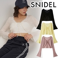 �ڴ��ָ���10%OFF��SNIDEL ���ʥ��ǥ�  �졼���ȥ�९���åץɥ����ǥ����� SWNT262061 �ͥ��ݥ�����̵�� /����󥻥������Բľ��� �������ˤ�15���ޤ�¨��ȯ��(���˰ʳ�)��