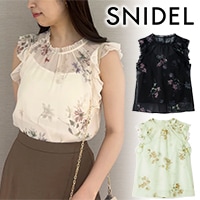 �ڴ��ָ���15%OFF��SNIDEL ���ʥ��ǥ�  �ե��ץ��ȥΡ�����֥饦�� SWFB264033  /����󥻥������Բľ��� �������ˤ�15���ޤ�¨��ȯ��(���˰ʳ�)��