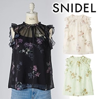 �ڴ��ָ���10%OFF��SNIDEL ���ʥ��ǥ�  �ե��ץ��ȥΡ�����֥饦�� SWFB264033  /����󥻥������Բľ��� �������ˤ�15���ޤ�¨��ȯ��(���˰ʳ�)��
