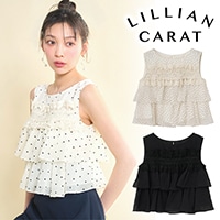 ��6���ָ���10%OFF 5/19(��)10���ޤǡ�LILLIAN CARAT ��ꥢ�󥫥�å�  �ɥåȥƥ������ɥ֥饦�� 46318414  /����󥻥������Բľ��� �������ˤ�15���ޤ�¨��ȯ��(���˰ʳ�)��