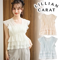��6���ָ���10%OFF 5/19(��)10���ޤǡۡ��ɲ����ٷ���ۡ�ͽ���ʡ�LILLIAN CARAT ��ꥢ�󥫥�å�  �졼���ȥ�ߥ󥰥ƥ������ɥ֥饦�� 46218336 6������7��������ͽ�� /����󥻥������Բľ���