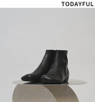��ͽ���ʡ�TODAYFUL �ȥ��ǥ��ե�  Square Leather Flat Boots 12621019 10������11��������ͽ�� /����󥻥������Բľ���