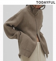 ��ͽ���ʡ�TODAYFUL �ȥ��ǥ��ե�  Zipup Knit Cardigan 12620524 12�����1��������ͽ�� /����󥻥������Բľ���