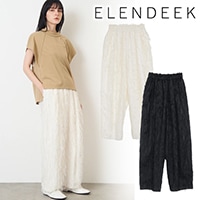 �ڴ��ָ���10%OFF��ELENDEEK �����ǥ�����  FRINGE EASY TUCK PT �ե�󥸥��������å��ѥ�� 512640720401  /����󥻥������Բľ��� �������ˤ�15���ޤ�¨��ȯ��(���˰ʳ�)��
