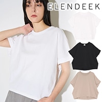 期間限定10%OFF】ELENDEEK エレンディーク OPEN COLLAR SHIRT OP