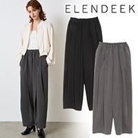 �ڴ��ָ���10%OFF��ELENDEEK �����ǥ����� WORSTED EASY TUCK PT �������ƥåɥ����������å��ѥ�� 512650700901 /����󥻥������Բľ��ʡ������ˤ�15���ޤ�¨��ȯ��(���˰ʳ�)��