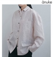 ��ͽ���ʡ�anuke ����̡���  Opencollar Stripe Shirts 62620414 10����11�������ͽ�� /����󥻥������Բľ���