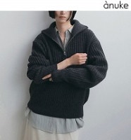 ��ͽ���ʡ�anuke ����̡���  Halfzip Rib Knit 62620550 10������11��������ͽ�� /����󥻥������Բľ���
