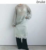 ��ͽ���ʡ�anuke ����̡���  Satin Lace Skirt 62620810 10����11�������ͽ�� /����󥻥������Բľ���