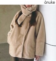 ��ͽ���ʡ�anuke ����̡���  Eco Minkfur Jacket 62620110 11������12��������ͽ�� /����󥻥������Բľ���