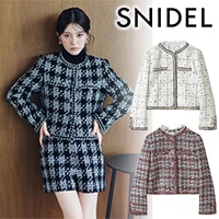 �ڴ��ָ���10%OFF�ۡ�ͽ���ʡ�SNIDEL ���ʥ��ǥ�  �졼���ǥ��ƥ�����ĥ����ɥ��㥱�å� SWFJ264112 9������10��������ͽ�� /����󥻥������Բľ���