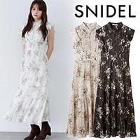 �ڴ��ָ���10%OFF��SNIDEL ���ʥ��ǥ�  �졼���ȥ��ץ��ȥץ꡼�ĥ��ԡ��� SWFO264111 ����󥻥������Բľ��� �������ˤ�15���ޤ�¨��ȯ��(���˰ʳ�)��